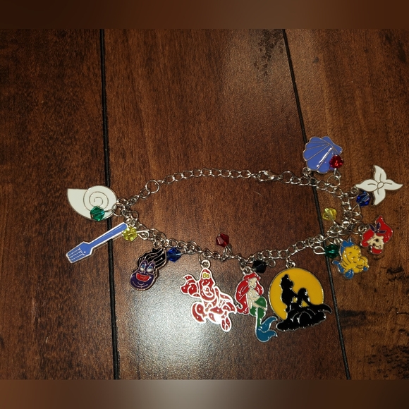 Mermaid Theme Charm Bracelet - Picture 2 of 7